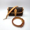Pre-Owned/ Pre-Loved/ Second-Hand Louis Vuitton (LV) Nano Diane, Bag in Monogram Color, 19 x 10.5 x 6 cm Size, Front View
