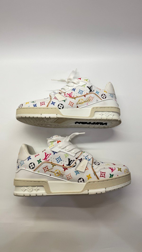 c202505651-louis-vuitton-lv-lv-x-takashi-murakami-trainer-sneaker-multi-colour-4 Louis Vuitton (LV) | LV x Takashi Murakami Trainer Sneaker Multi Colour
