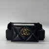 b202601693-chanel-card-holder Pre-Owned/ Pre-Loved/ Second-Hand Chanel Card Holder, Wallet in Black, Gold Hardware Color, Size, Front View