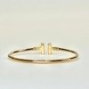 Tiffany & Co. | Diamond T Wire Bracelet