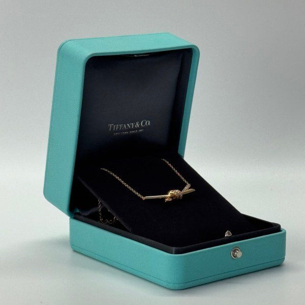 Tiffany & Co. | Diamond Medium Knot Necklace