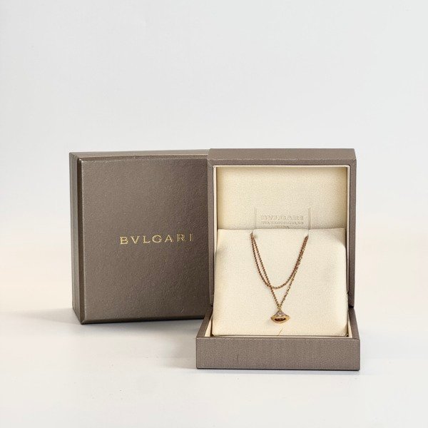 Pre-Owned/ Pre-Loved/ Second-Hand Bulgari (Bvlgari) Diamond Diva's Dream Bracelet, Bracelet in Yellow Gold Color, Small Size, Front View