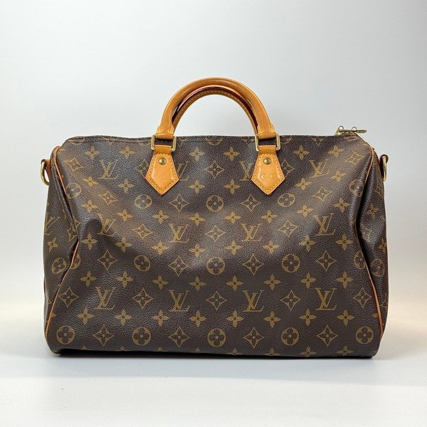 c202605722-louis-vuitton-lv-speedy-bandouliere Pre-Owned/ Pre-Loved/ Second-Hand Louis Vuitton (LV) Speedy Bandouliere, Bag in Monogram Color, 30 Size, Front View