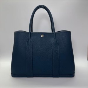 c202606668-hermes-garden-party-36-clemence Pre-Owned/ Pre-Loved/ Second-Hand Hermes Garden Party 36 Clemence, Bag in Bleu De Pride 7P Color, 36 Size, Front View