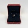 Pre-Owned/ Pre-Loved/ Second-Hand Cartier Diamond Trinity Necklace , Necklace in Gold, Rose Gold, White Gold Color,  Size, Front View
