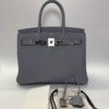 Pre-Owned/ Pre-Loved/ Second-Hand Hermes Birkin 30 Togo, Bag in Gris Pantin, Palladium Hardware Color, 30 Size, Front View