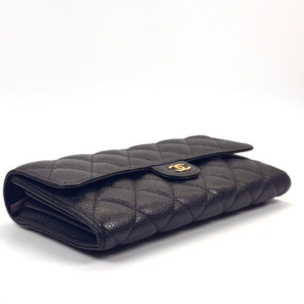 Chanel | Classic Long Wallet Caviar