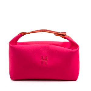 Pre-Owned/ Pre-Loved/ Second-Hand Hermes Dride a Brac Large, Bag in Red Color, Large (25x21x14cm) Size, Front View