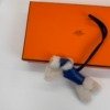 Pre-Owned/ Pre-Loved/ Second-Hand Hermes Buddy Charm, Others in Blue Color,  Size, Front View