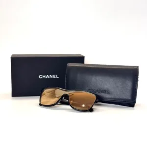 b202601703-chanel-sunglasses Pre-Owned/ Pre-Loved/ Second-Hand Chanel Sunglasses , Others in Black Color, Size, Front View