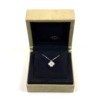 b202602865-van-cleef-arpels-vca-sweet-diamond-alhambra-necklace Pre-Owned/ Pre-Loved/ Second-Hand Van Cleef & Arpels (VCA) Sweet Diamond Alhambra Necklace, Necklace in White Gold Color, Sweet Size, Front View