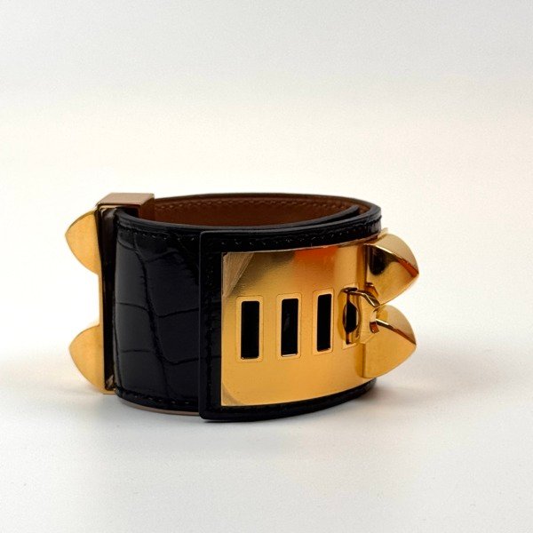 b202606824-hermes-alligator-cdc-collier-de-chien-bracelet-2 Hermes | Alligator CDC Collier de Chien Bracelet