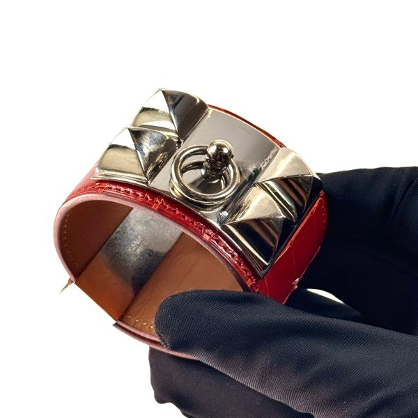 b202606827-hermes-alligator-cdc-collier-de-chien-bracelet-3 Hermes | Alligator CDC Collier de Chien Bracelet