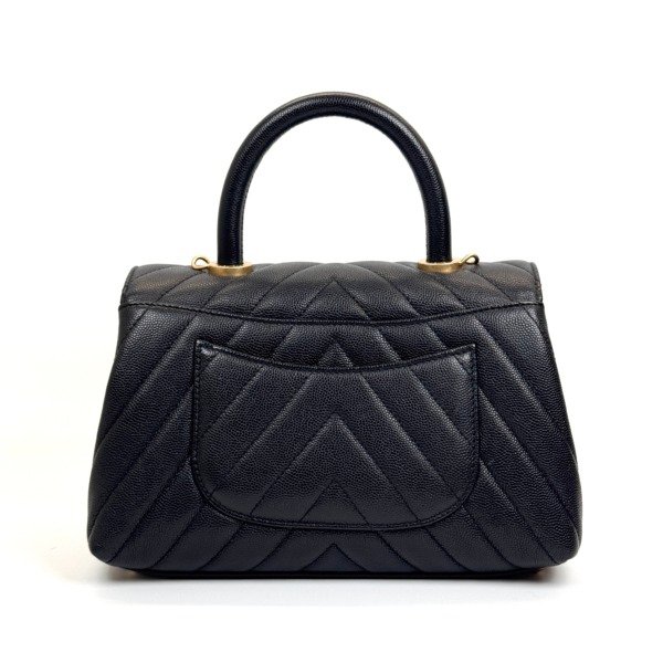 c202601874-chanel-chevron-coco-handle-cavair-1 Chanel | Chevron Coco Handle Cavair