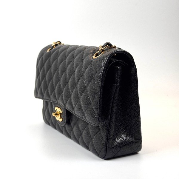 c202601878-chanel-classic-flap-medium-caviar-3 Chanel | Classic Flap Medium Caviar