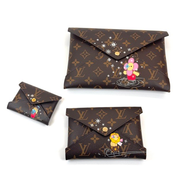 Louis Vuitton (LV) | Kirigami Pochette, Vivienne Holiday Collection