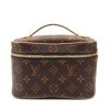 Pre-Owned/ Pre-Loved/ Second-Hand Louis Vuitton (LV) Vanity Medium, Bag in Monogram Color, 20 x 13.5 x 12 cm Size, Front View