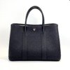 c202606870-hermes-garden-30 Pre-Owned/ Pre-Loved/ Second-Hand Hermes Garden Party 30, Bag in Blue Indigo Color, 30 Size, Front View