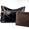 Pre-Owned/ Pre-Loved/ Second-Hand Louis Vuitton (LV) Carryall Vibe Cargo Travel Bag (Large Size), Bag in Black, Monogram Color, 45 x 29 x 20 cm Size, Front View