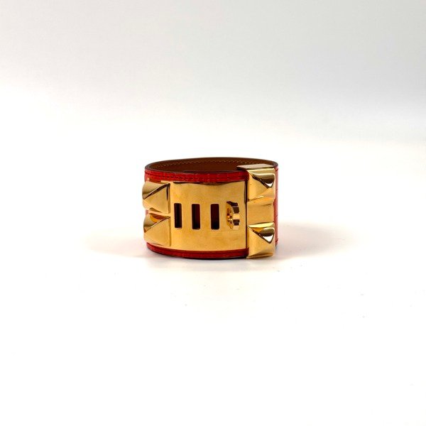 Hermes | Alligator CDC Collier de Chien Bracelet