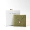 Pre-Owned/ Pre-Loved/ Second-Hand Van Cleef & Arpels (VCA) 2024 Holiday Pendant Guilloche, Necklace in Rose Gold, White Gold Color,  Size, Front View