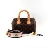 Pre-Owned/ Pre-Loved/ Second-Hand Louis Vuitton (LV) Speedy 20, Bag in Monogram Color, 20cm Size, Front View