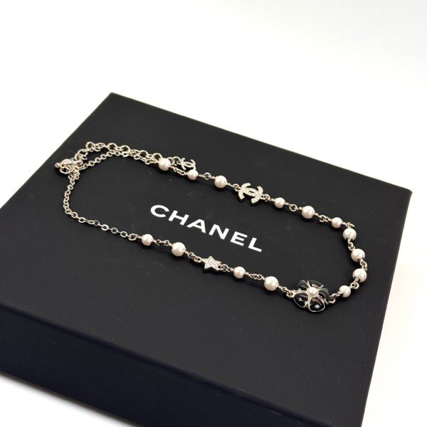 Chanel | CC Pearl Necklace Costume Jewellery