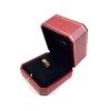 Pre-Owned/ Pre-Loved/ Second-Hand Cartier Multi Gemstone Love Ring Classic, Ring in Rose Gold, 6 Colour Gemstone Color, 49 (Classic Love Ring Thickness) Size, Front View