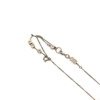 b202605956-louis-vuitton-lv-keys-long-necklace Pre-Owned/ Pre-Loved/ Second-Hand Louis Vuitton (LV) Keys Long Necklace, Necklace in Silver & Gold Color, Size, Front View