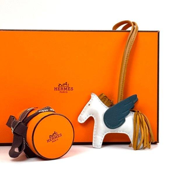 Pre-Owned/ Pre-Loved/ Second-Hand Hermes Pegasus Charm, Others in Multi Colour Color,  Size, Front View