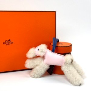Pre-Owned/ Pre-Loved/ Second-Hand Hermes Buddy Charm, Others in Rose Darling Color,  Size, Front View