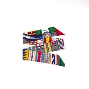 Pre-Owned/ Pre-Loved/ Second-Hand Hermes Twilly, Others in Multi Colour Color,  Size, Front View