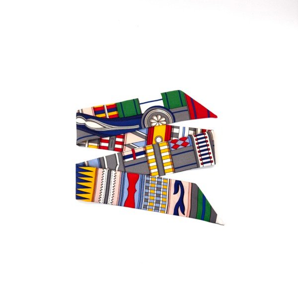 Pre-Owned/ Pre-Loved/ Second-Hand Hermes Twilly, Others in Multi Colour Color,  Size, Front View