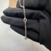 Pre-Owned/ Pre-Loved/ Second-Hand Gucci 925 Silver Gucci Necklace, Necklace in 925 Silver Color,  Size, Front View