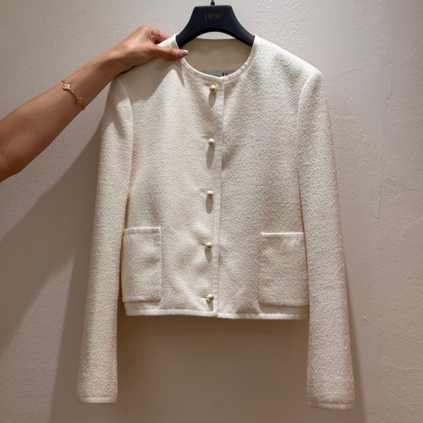 Dior | Cropped Jacket Pearl Buttons