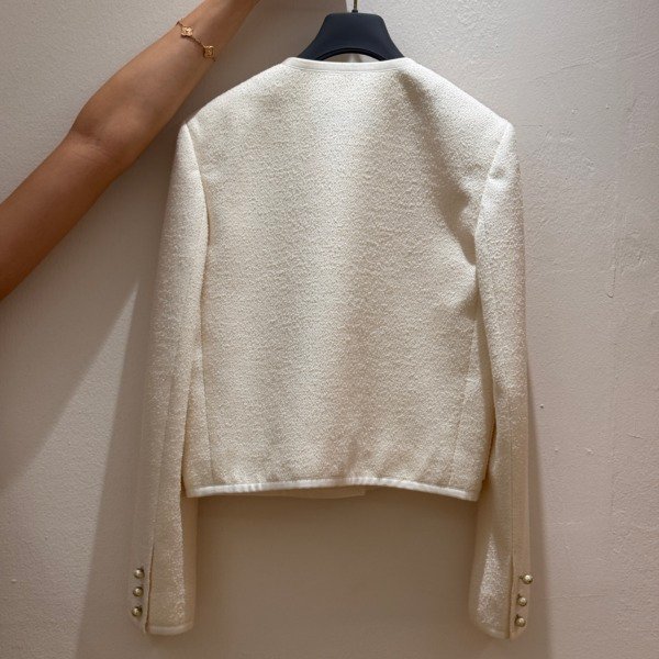 Dior | Cropped Jacket Pearl Buttons
