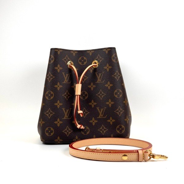 Pre-Owned/ Pre-Loved/ Second-Hand Louis Vuitton (LV) Neonoe BB, Bag in Monogram Color, BB Size, Front View