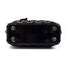 c202605943-louis-vuitton-lv-louis-vuitton-fascination-lockit-bb-frame-patent-black Pre-Owned/ Pre-Loved/ Second-Hand Louis Vuitton (LV) Louis Vuitton Fascination Lockit BB Frame Patent Black, Bag in Black, Gold Hardware Color, Size, Front View