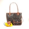 c202614933-goyard-mini-anjou Pre-Owned/ Pre-Loved/ Second-Hand Goyard Mini Anjou, Bag in Brown Color, Size, Front View