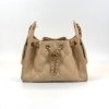 Pre-Owned/ Pre-Loved/ Second-Hand Chanel Chanel 25 Mini Caviar, Bag in Beige, Gold Hardware Color, Mini Size, Front View