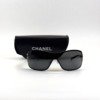 Pre-Owned/ Pre-Loved/ Second-Hand Chanel Sunglasses, Others in Black, Gold Color,  Size, Front View