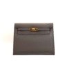 Pre-Owned/ Pre-Loved/ Second-Hand Hermes Kelly Danse Evercolour, Bag in Etain, Gold Hardware Color, 22cm Size, Front View