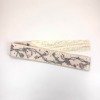 b202606990-hermes-fringe-twilly Pre-Owned/ Pre-Loved/ Second-Hand Hermes Fringe Twilly, Others in Creme, Gris Perle, Multi Colour Color, Size, Front View