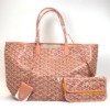 b202614980-goyard-saint-louis-limited-edition Pre-Owned/ Pre-Loved/ Second-Hand Goyard Saint Louis Limited edition , Bag in Pink Color, PM Size, Front View
