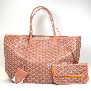 Pre-Owned/ Pre-Loved/ Second-Hand Goyard Saint Louis Limited edition , Bag in Pink Color, PM Size, Front View