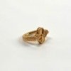 Van Cleef & Arpels (VCA) | Alhambra Reversible Ring Diamond Guilloche Agate