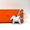 Pre-Owned/ Pre-Loved/ Second-Hand Hermes Pegasus Charm, Others in Bleu Brume Color,  Size, Front View
