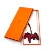Pre-Owned/ Pre-Loved/ Second-Hand Hermes Rodeo Charm, Others in Rouge, Gold, Blue Color,  Size, Front View