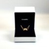 b202501186-chanel-coco-crush-double-chain-necklace Pre-Owned/ Pre-Loved/ Second-Hand Chanel Coco Crush Double Chain Necklace, Necklace in Yellow Gold Color, Size, Front View