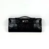 b2026061042-hermes-kelly-cut-shiny-porosus-croc Pre-Owned/ Pre-Loved/ Second-Hand Hermes Kelly Cut Shiny Porosus Croc, Bag in Black, Palladium Hardware Color, 31 x 13 x 2.5 cm Size, Front View